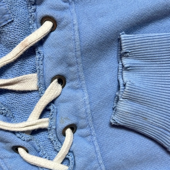 Long Sleeve Bundle- aerie Sweatshirt- Pink 3/4 Zip- American Eagle Knit Sweater - Picture 5 of 8